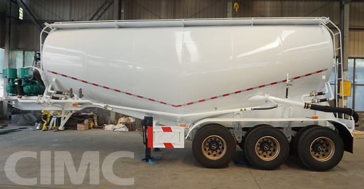 3 Axle Pneumatic Dry Bulk Tanker Trailer for Sale in Kenya Mombasa
