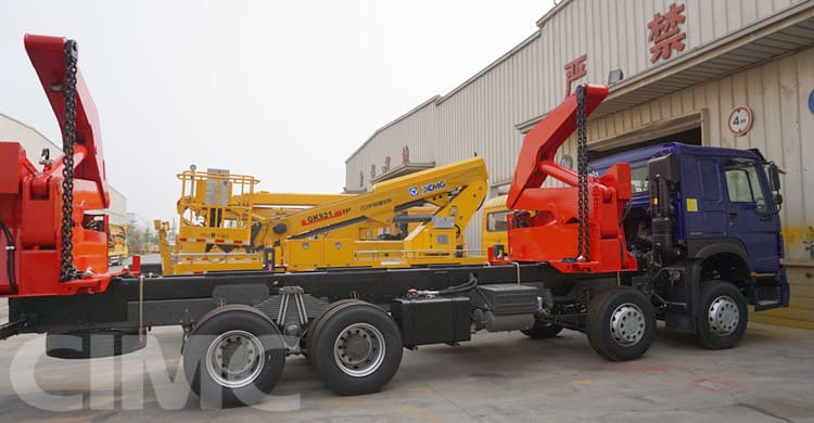 CIMC 20Ft Container Side Loader Truck Trailer for Sale in Dominica