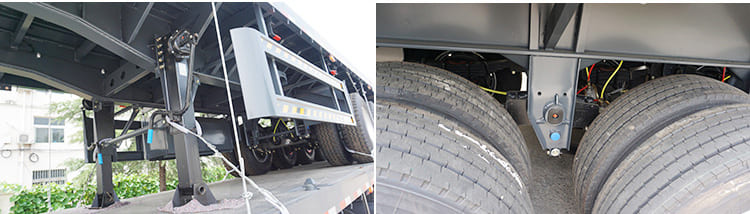 4 axle flatbed trailer