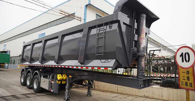 tipper semi trailer