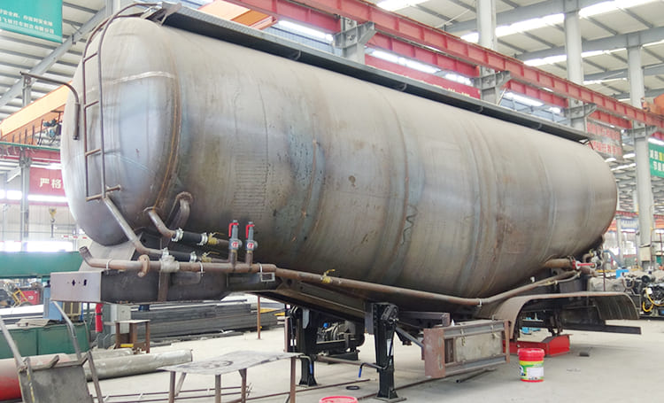 33CBM Cement Powder Tanker Trailer for Sale in Zimbabwe