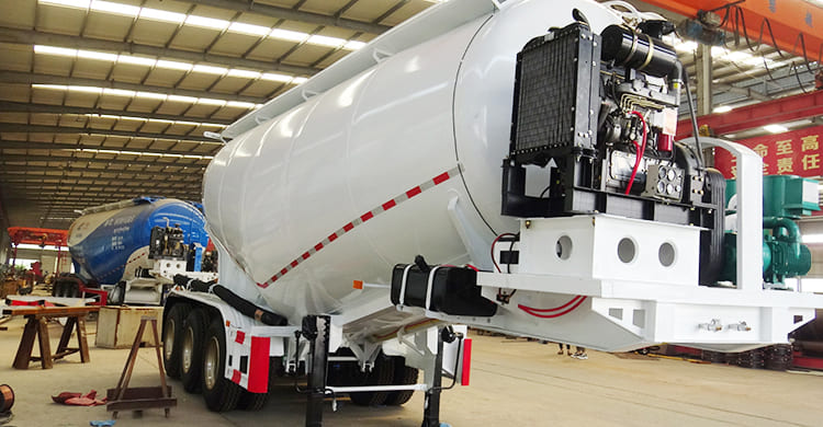cement powder trailer