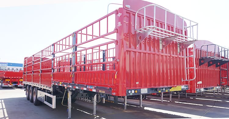 stake semi trailer
