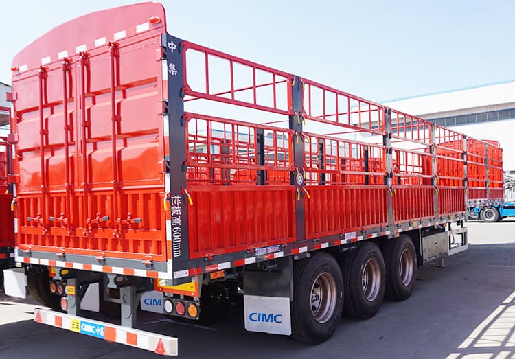 stake semi trailer