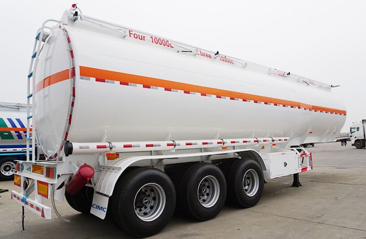 CIMC 40000Ltrs Fuel Tanker Semi Trailer for Sale in Zambia