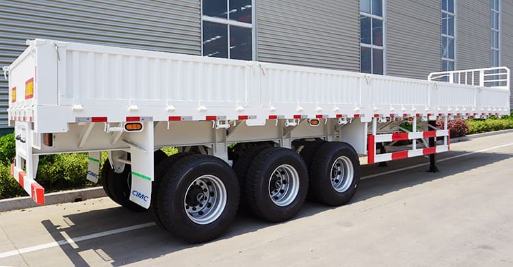 CIMC 40 Ton 3 Axle Side Wall Trailer for Sale in Senegal