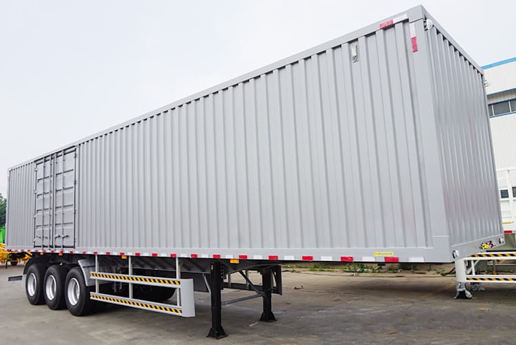 box van semi trailer