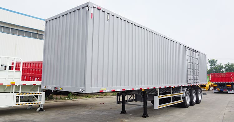 box van semi trailer
