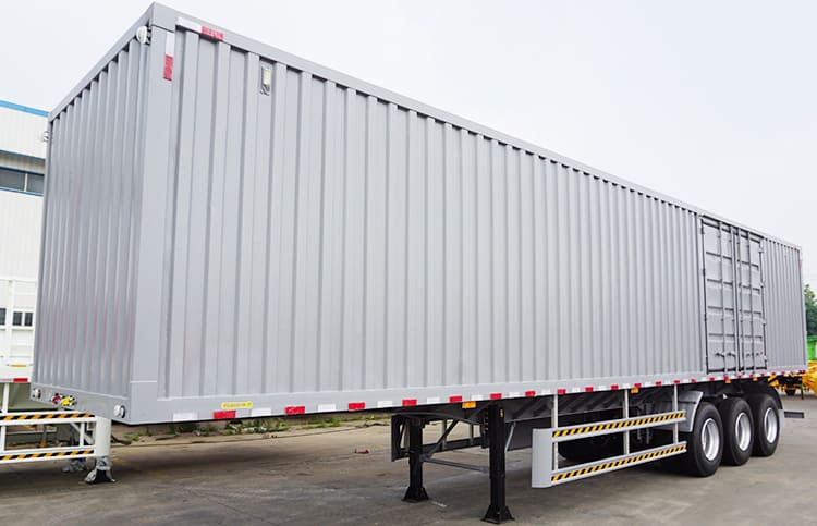 box van semi trailer