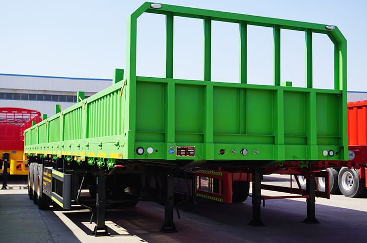 CIMC 40 Ton Tri Axle Dropside Trailers for Sale in Libera