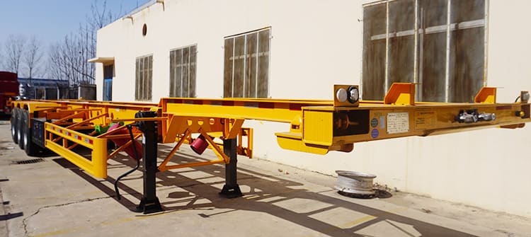 CIMC 3 Axle 40Ft Container Chssis for Sale in Congo