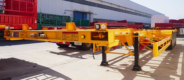 CIMC 3 Axle 40Ft Container Chssis for Sale in Congo
