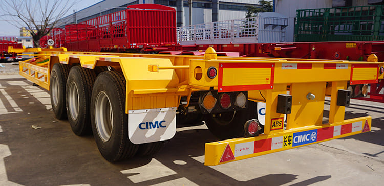 CIMC 3 Axle 40Ft Container Chssis for Sale in Congo