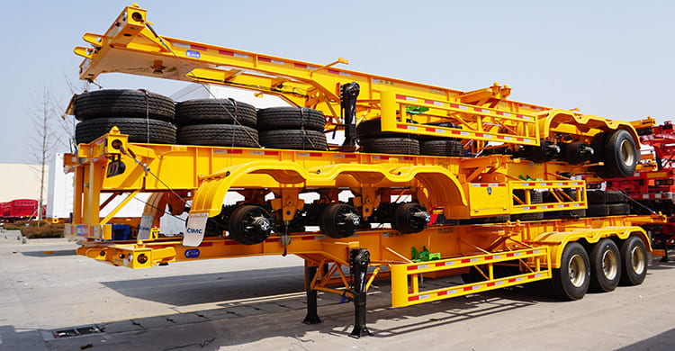 CIMC 3 Axle 40Ft Container Chssis for Sale in Congo
