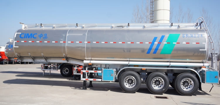 3 Axle 38 Cbm Oil Tanker Trailer for Sale in Sierra Leone