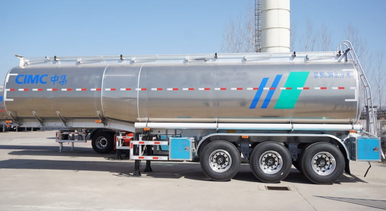 3 Axle 38 Cbm Oil Tanker Trailer for Sale in Sierra Leone