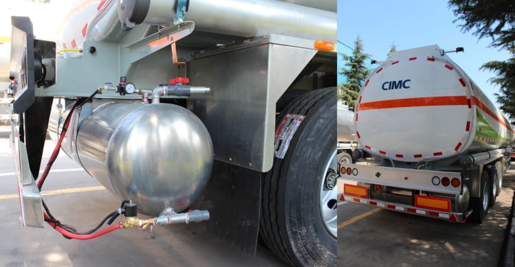 3 Axle 45 Cbm Petrol Tanker Trailer for Sale in Zimbabwe Harare