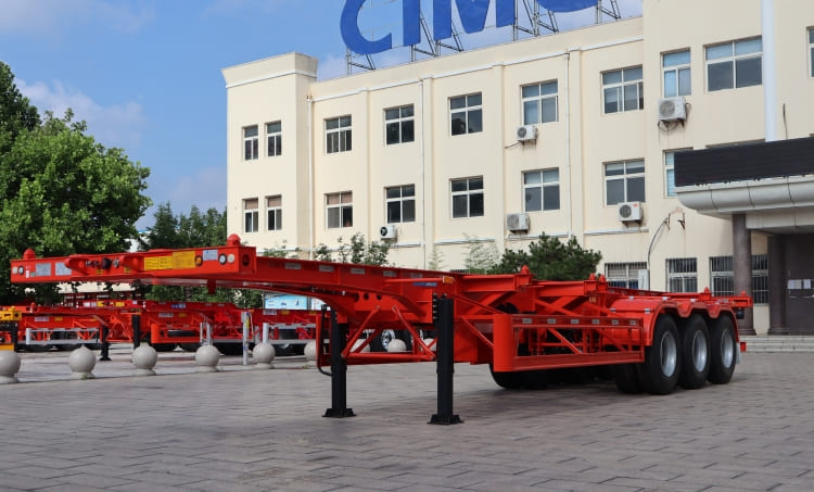 3 Axle 40 Ft Container Chassis Trailer for Sale in Nigeria
