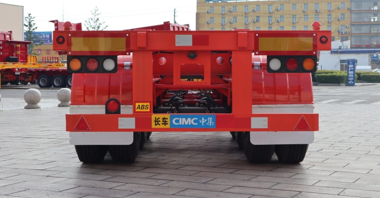 3 Axle 40 Ft Container Chassis Trailer for Sale in Nigeria