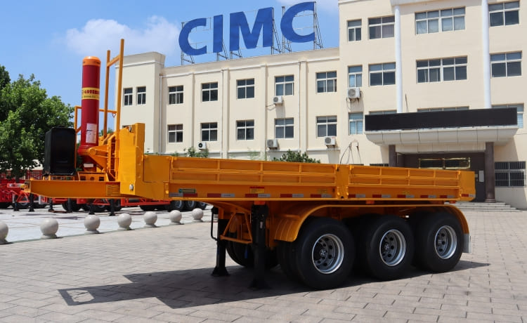 3 Axle 35 Cbm Tipper Semi Trailer for Sale in Nigeria