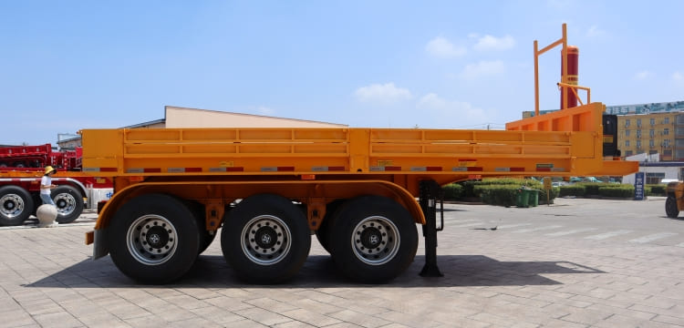 3 Axle 35 Cbm Tipper Semi Trailer for Sale in Nigeria