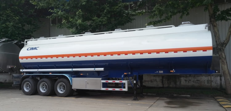 CIMC 3 Axle 30000 Liters Petrol Tanker Trailer for Sale in Uruguay
