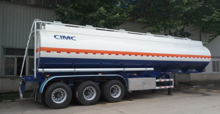 CIMC 3 Axle 30000 Liters Petrol Tanker Trailer for Sale in Uruguay
