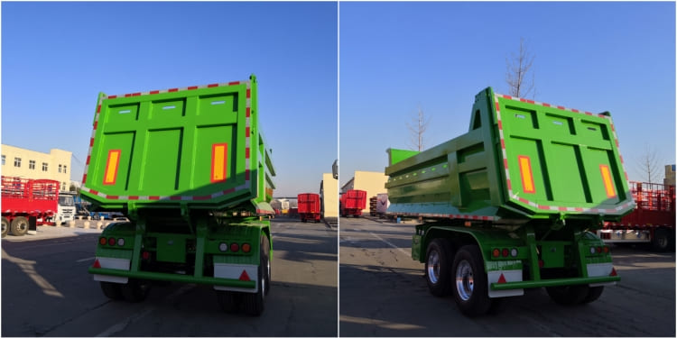 2 Axle 35 Cubic Meters Dumper Trailer for Sale in Malaysia