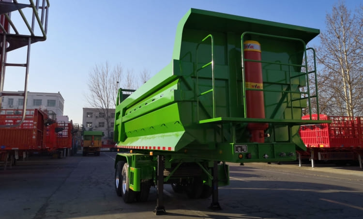 2 Axle 35 Cubic Meters Dumper Trailer for Sale in Malaysia