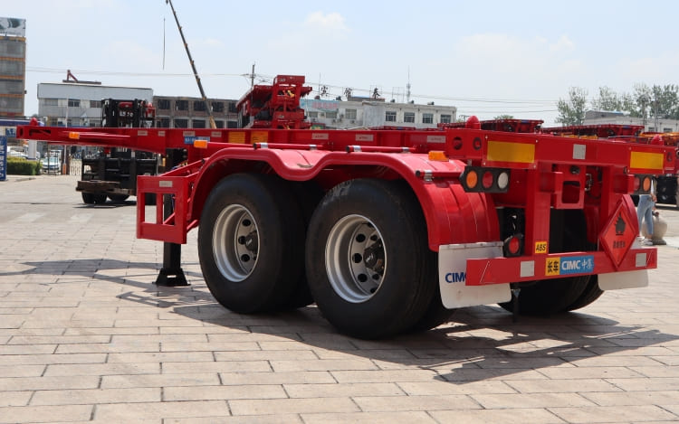 CIMC 2 Axle 20ft Skeletal Trailer for Sale in Guyana