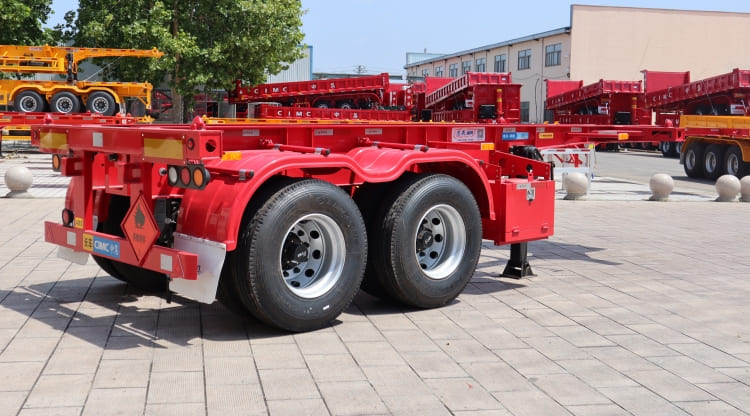CIMC 2 Axle 20ft Skeletal Trailer for Sale in Guyana