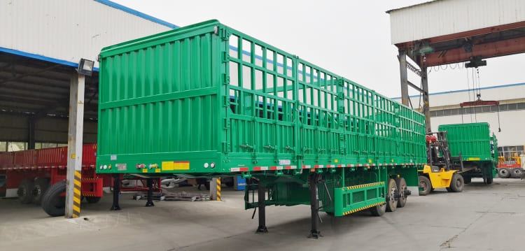 CIMC 3 Axle 60 Ton Fence Semi Trailer for Sale in Zimbabwe Harare