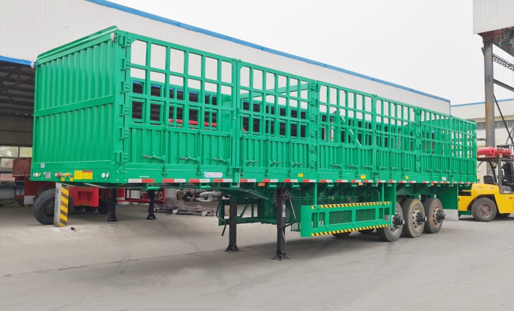 CIMC 3 Axle 60 Ton Fence Semi Trailer for Sale in Zimbabwe Harare