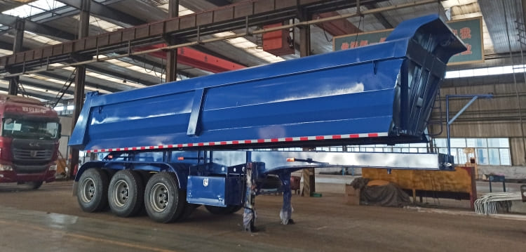 CIMC 3 Axle 33 Cbm Tipper Semi Trailer for Sale in Tanzania