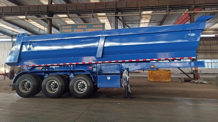 CIMC 3 Axle 33 Cbm Tipper Semi Trailer for Sale in Tanzania