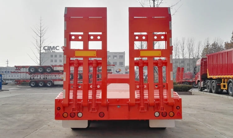 Tri Axle 100 Ton Low Loader Trailer for Sale in Coate d'Ivoire