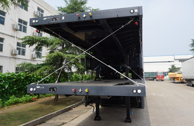 CIMC 4 Axle 48 Ft Flatbed Trailer for Sale in Sierra Leone