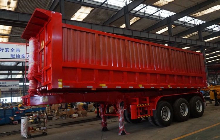 CIMC 3 Axle 60 Ton Dump Trailer for Sale in Congo