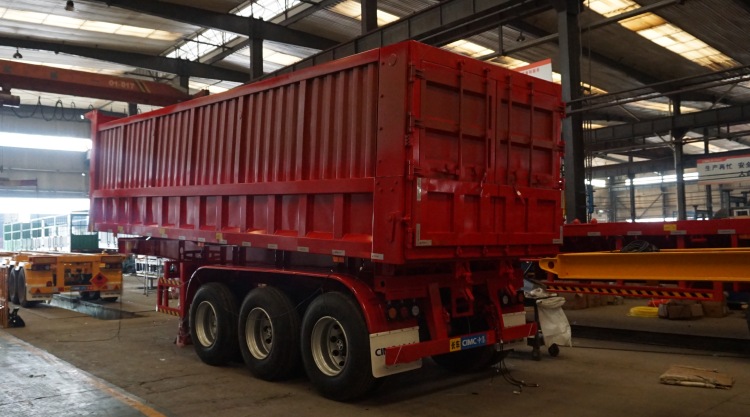 CIMC 3 Axle 60 Ton Dump Trailer for Sale in Congo