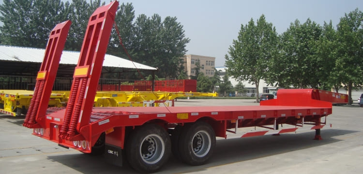 CIMC 2 Axle 40 Ton Semi Low Bed Trailer for Sale in Kenya