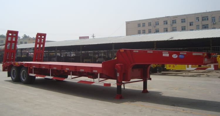 CIMC 2 Axle 40 Ton Semi Low Bed Trailer for Sale in Kenya
