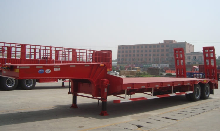 CIMC 2 Axle 40 Ton Semi Low Bed Trailer for Sale in Kenya