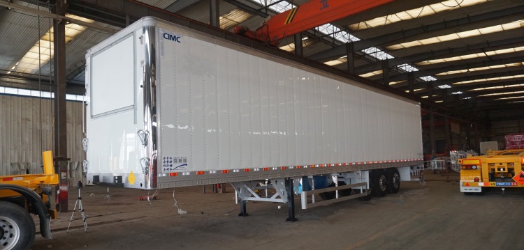 CIMC 40Ft Dry Box Van Trailers for Sale in Kenya