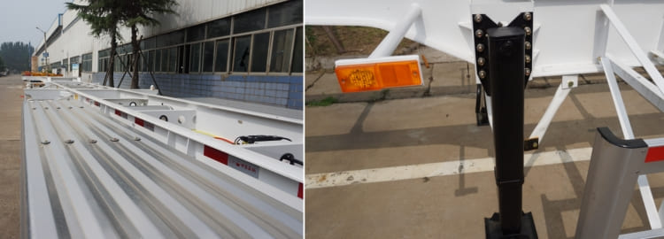 CIMC Tri Axle 40ft Container Chassis Trailer for Sale in Ivory Coast 