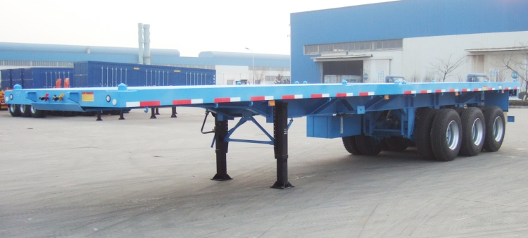 3 Axle 40 Foot Flatbed Semi Trailer for Sale in Zimbabwe Harare