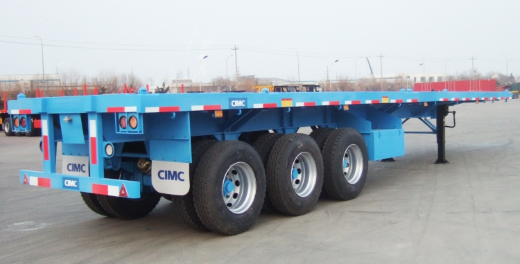 3 Axle 40 Foot Flatbed Semi Trailer for Sale in Zimbabwe Harare