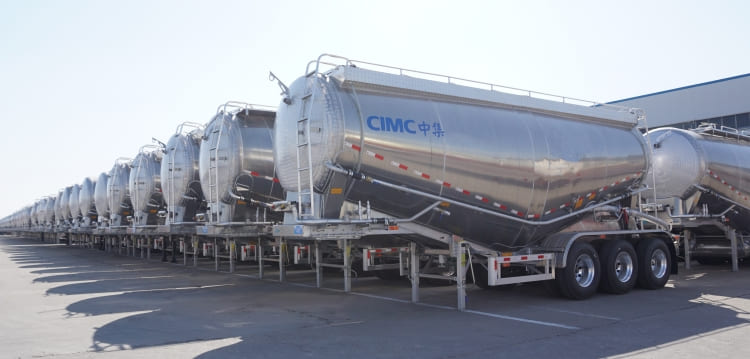 CIMC 3 Axle 40 Ton Pneumatic Dry Bulk Trailer for Sale in Cameroon