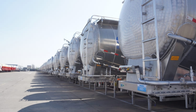 CIMC 3 Axle 40 Ton Pneumatic Dry Bulk Trailer for Sale in Cameroon