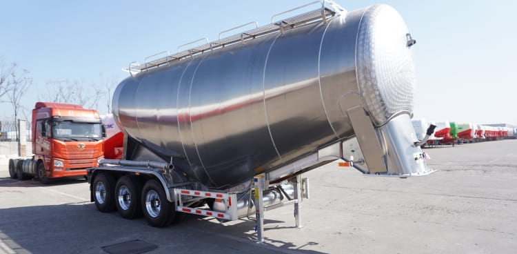 CIMC 3 Axle 40 Ton Pneumatic Dry Bulk Trailer for Sale in Cameroon