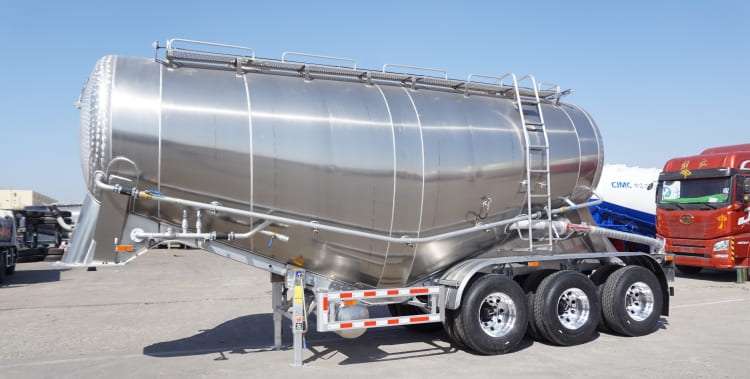 CIMC 3 Axle 40 Ton Pneumatic Dry Bulk Trailer for Sale in Cameroon